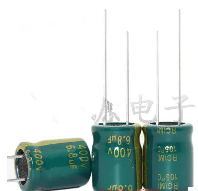 

400V 6.8UF 6.8UF 400V Electrolytic Capacitor volume 10X13 best quality New origina