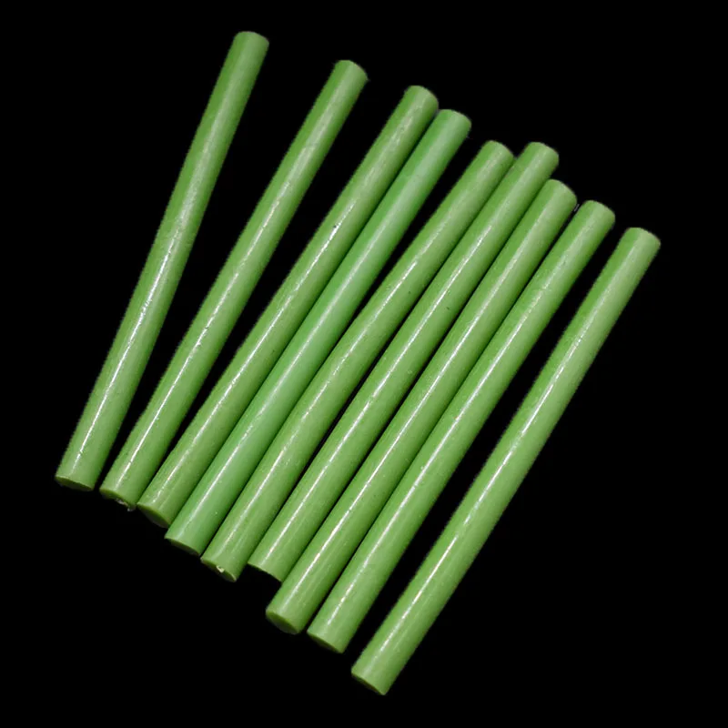 7MM Hot Melt Glue Sticks  For  Electric Glue Gun Car Audio Craft Repair Sticks Adhesive Sealing Wax Stick Green color