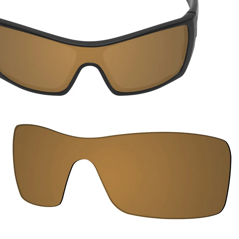 

SmartVLT Replacement Lenses Polarized for Oakley Batwolf Sunglasses - Copper Gold