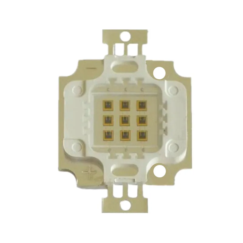 10W RED IR Light 850nm High power chip Monitor sensing identify 1050mA 4.5-5.5V 1300-1800MW 32*32mil EPILEDS Chip