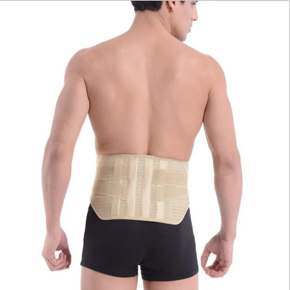 

Back Brace Belt Lumbar Support Belts for Men Medical Corset Back Support 6 pcs Magnets Massager Waist Protection Back Pain