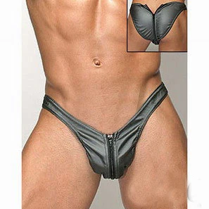 

Mens' Panty Newest Brand Thongs Front Black Zip Underwear Sexy Male G-string Gay Jockstrap Underwears Sexy Men Clothing