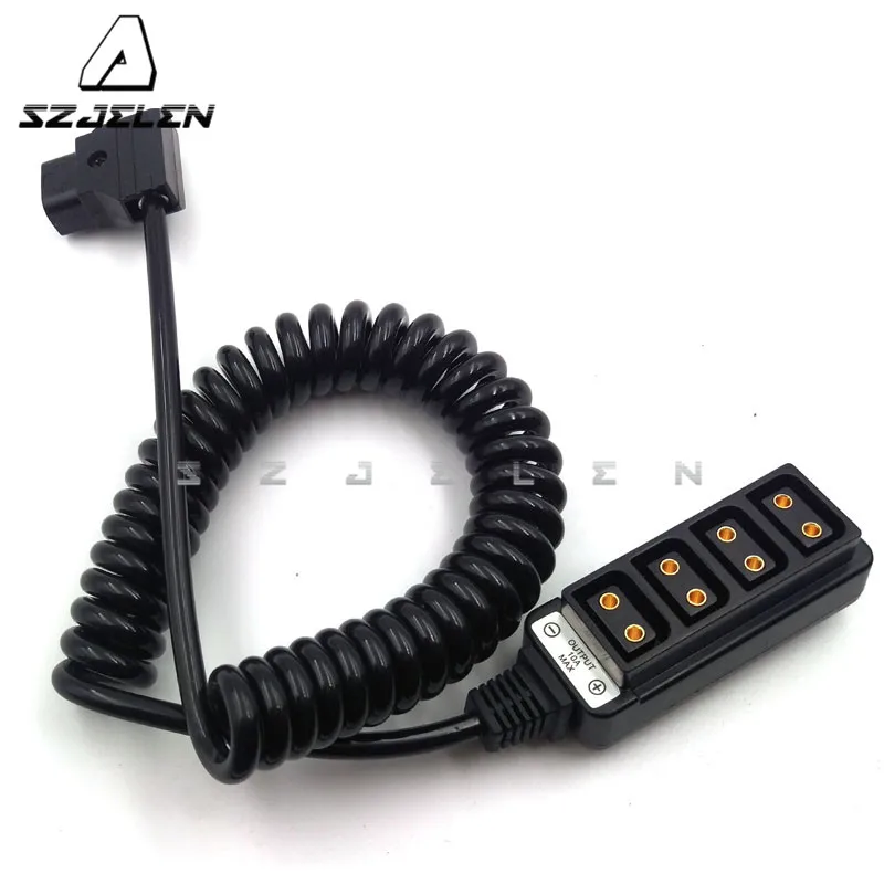 Rolux 1 męski zawór typu Power P-Tap D-Tap do 4 portowych żeńskich piasta typu D-Tap 45CM ~ 200CM