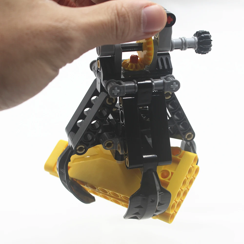 Self-Locking Brick MOC Building Blocks Technical Parts TECHNICAL 4 Lifting Claws compatible with Lego 19540 for Boys Kids toy