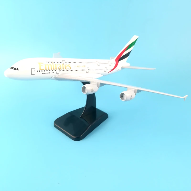 20cm Alloy Metal Air EMIRATES A380 Model United Arab Emirates Airbus, Boeing 777 380 Airways Plane Model Aircraft Gifts