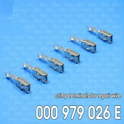 Free shipping 50/100/500 pcs/lots Crimp Terminals (pins) for Repair Wire Seat 000979026E