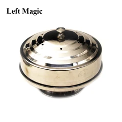 Fire Dove Pan  Fire Dove Pan Double Load Magic Tricks Silver Double Layer Stage Magic Appearing Tricks  Illusion Accessories