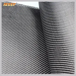 Jeely 50cm * 150cm lunghezza 200g 3K 2/2 Twill in fibra di carbonio/tessuto normale per auto