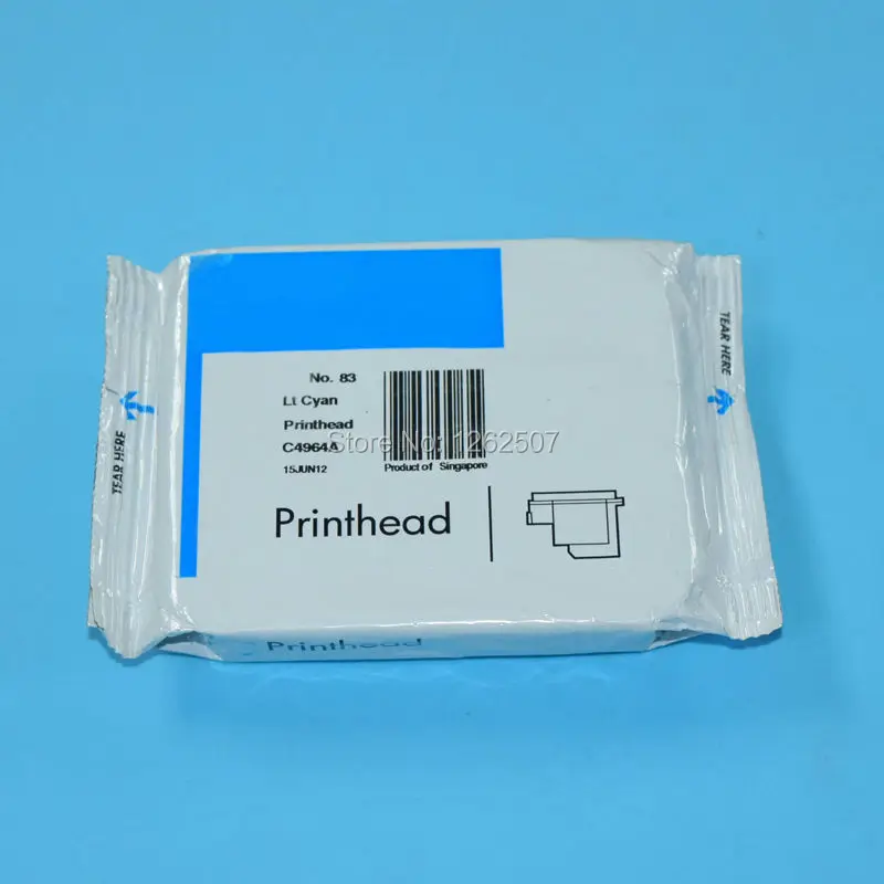 

C4964A HP83 LC Light Cyan Original New Print Head For HP 83 Printhead For HP Designjet 5000 5500 5500PS Plotter Head