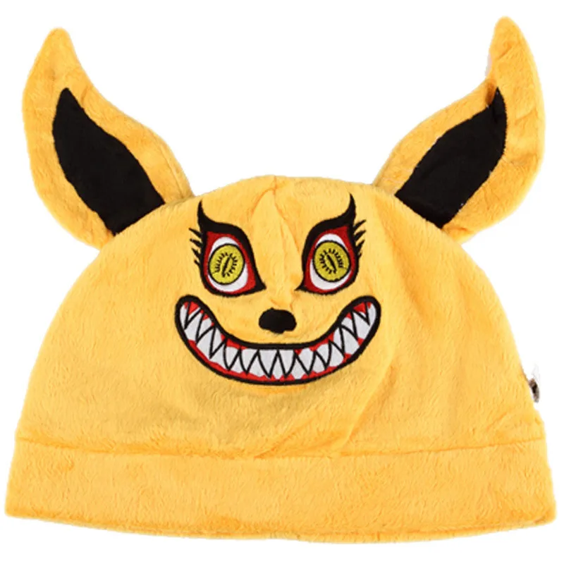 Japanese anime Fox Hat Plush cap Cosplay kyuubi hats JUMP COMICS hats