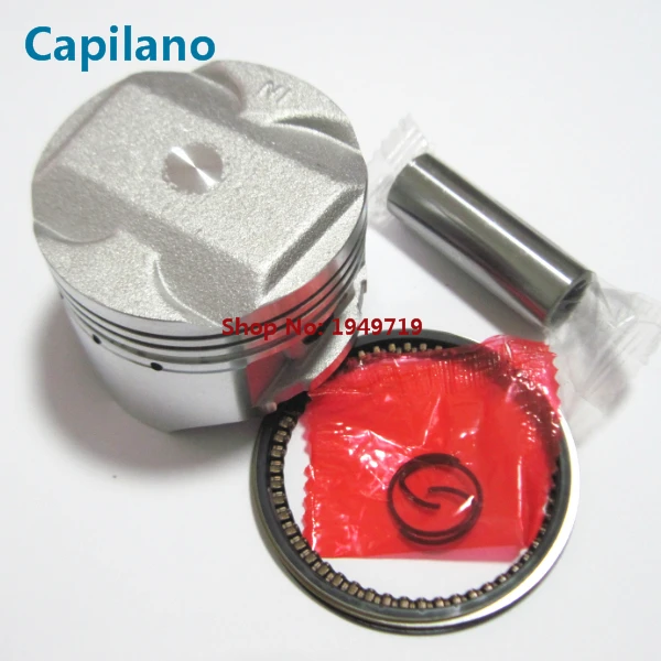 دراجة نارية VF125 مجموعة المكبس مع حلقة المكبس 56.5 مللي متر لقطع غيار المحركات Daelim 125cc VF 125 (4 مكبس صمام) #1