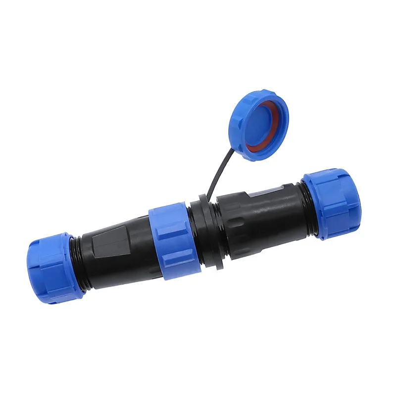 SP1710 Waterproof connector SP1711 docking IP68 2 pin power cable connector SP17 3pin 4pin 5pin 7pin 9pin