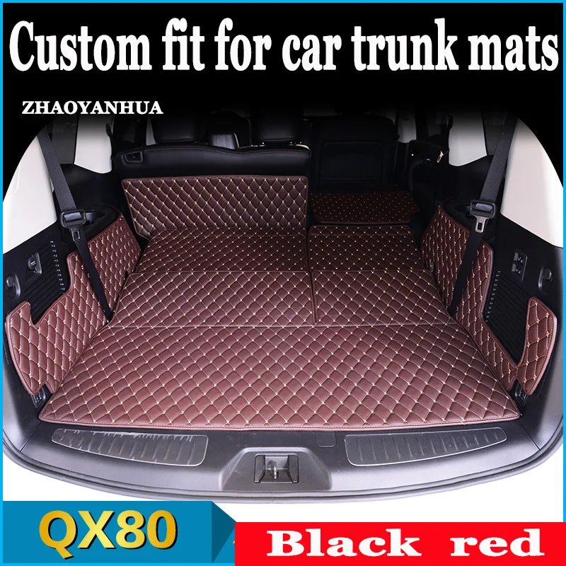 

Custom fit car trunk mat for Infiniti EX25 FX35/45/50 G35/37 QX80/56 QX60 3D all weather car styling tray carpet cargo liner