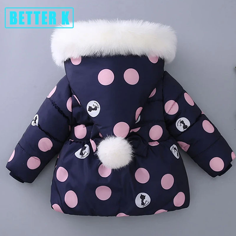 Children Coat Baby Girls Winter Coat Girl\'s Warm Baby Jacket Winter Outerwear Thick Kids Girl Clothing Girl Winter Jacket Coat