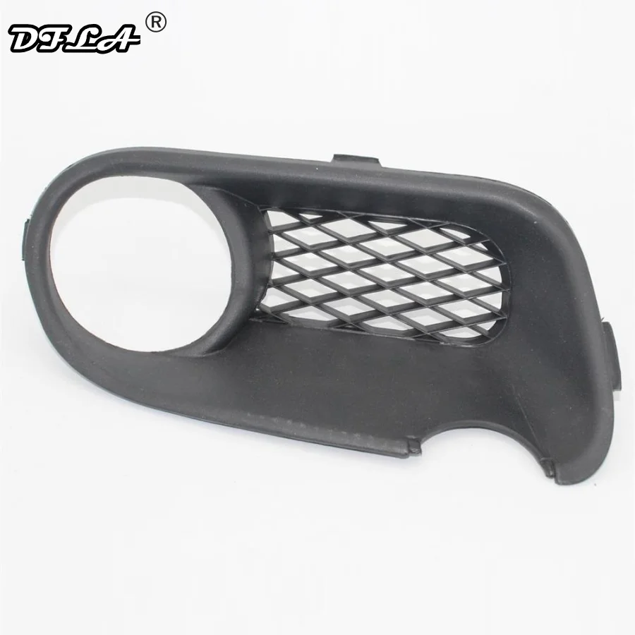 For VW Touareg 2003 2004 2005 2006 2007 Car-Styling Front Bumper Fog Lamp Fog Light Lower Grille Cover With Hole Left Side