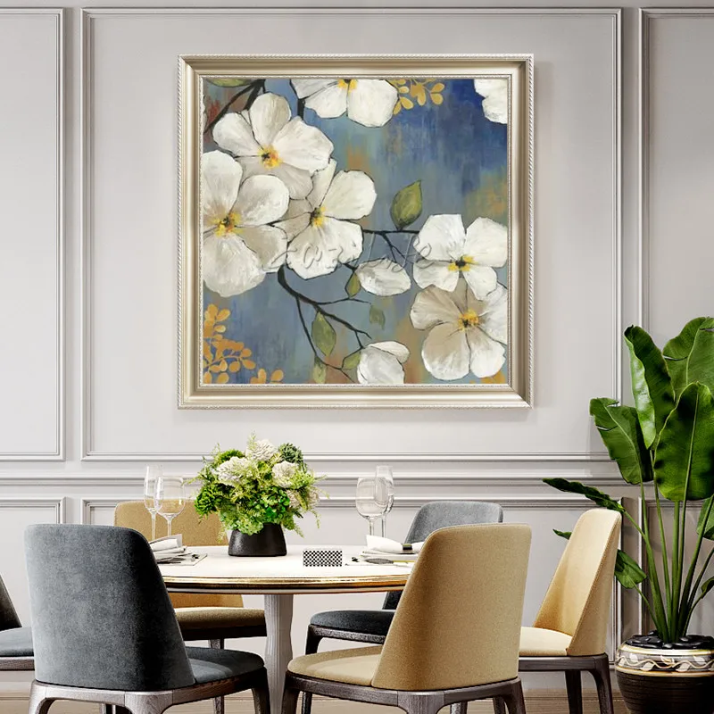 

Canvas painting acrylic abstract flower painting texture quadro caudros decoracion Wall Art Pictures for living room Home decor