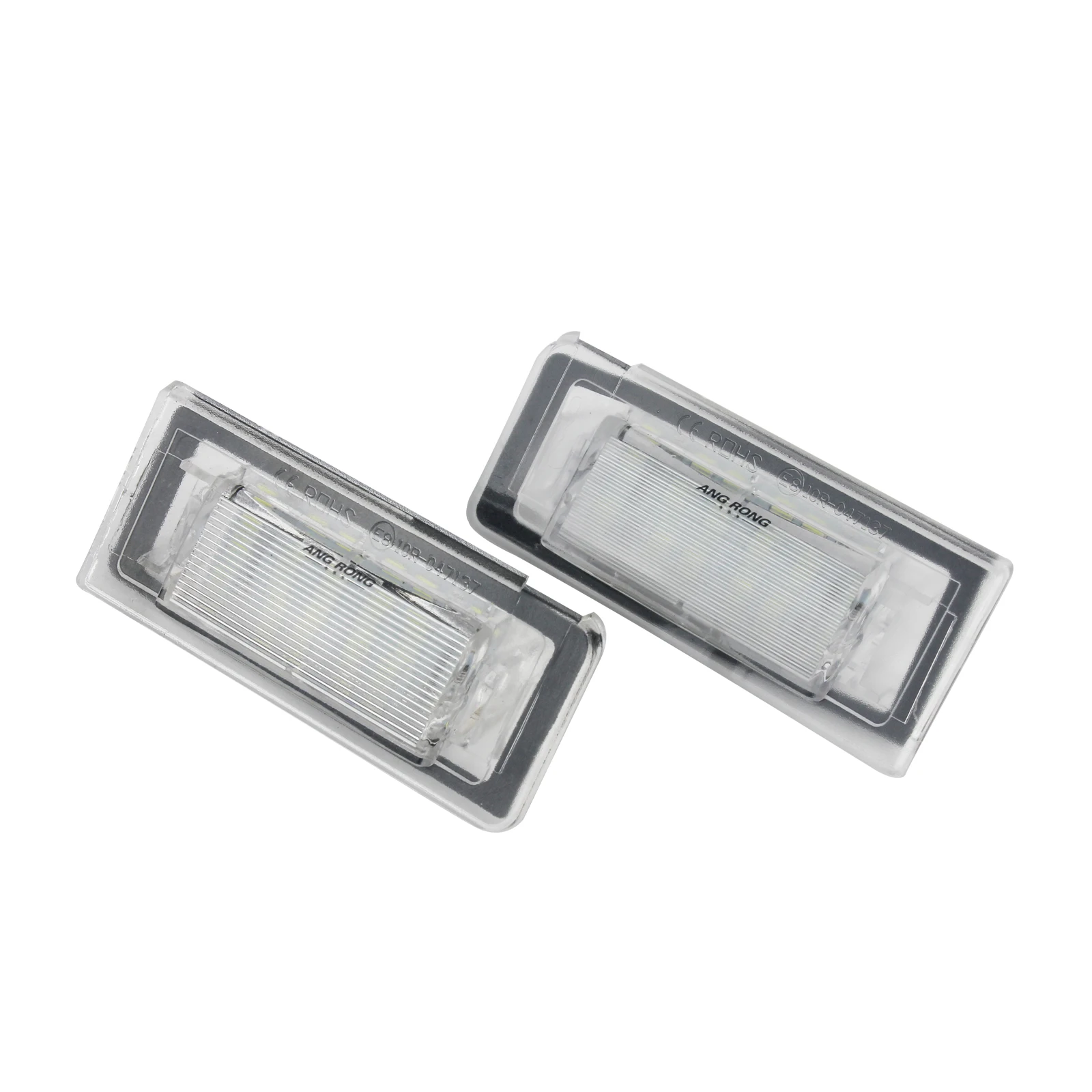 ANGRONG 2x 18 SMD LED License Number Plate Light Xenon White For Audi TT MK1 8N 1999-06