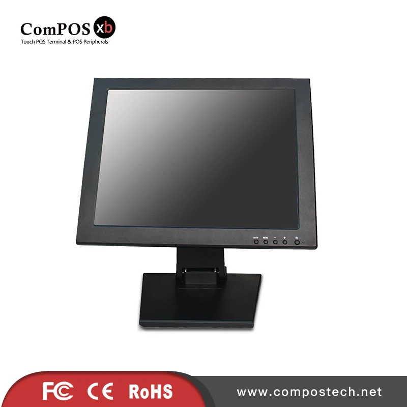 ComPOSxb 15 Inch LCD Touch Screen LCD POS Display Monitor For Point Of Sale Display