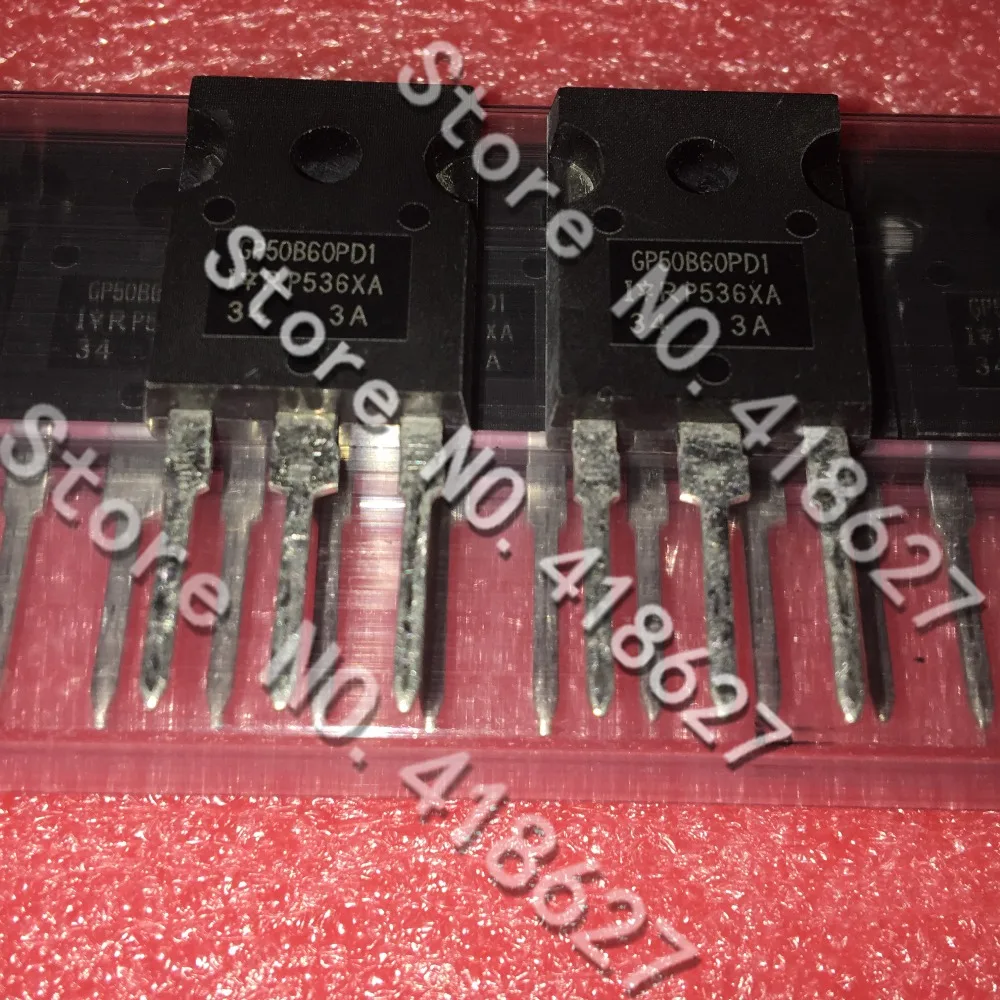 

20PCS/LOT IRGP50B60PD1 GP50B60PD1 TO-247 IGBT tube 75A600V New spot Quality Assurance