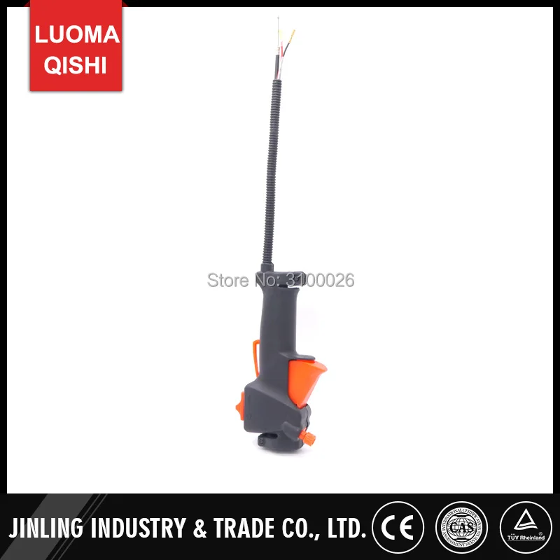 

1pc throttle handle Fit For 4 in 1 multi machine trimmer 26cc 33cc 43cc brush cutter grass trimmer parts