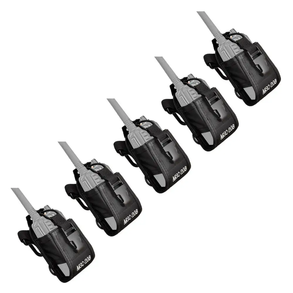 5Pcs Multi-function Radio Case Holder for Kenwood/Yaesu/Icom/Motorola Baofeng