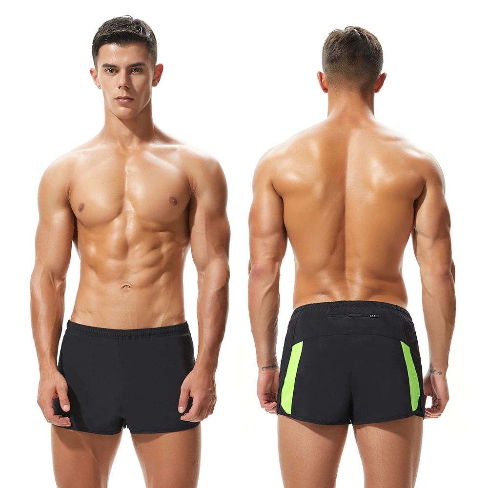 2 In 1 Short Deportivo Hombre Men Gym Sports Shorts Male Sports Wear Fitness Trunks Marathon Training Shorts Short Running Men