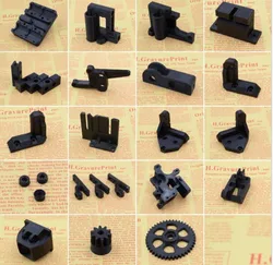 Prusa i3 Rework FDM Reprap Prusa I3 rework plastic printed parts kit/set M5/M8 lead rod version available