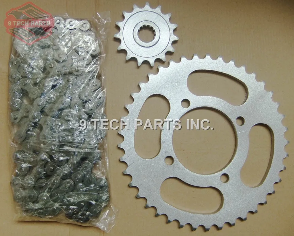 HIGH QUALITY CHAIN & SPROCKET KIT RACING PARTS FOR GN250 GN 250