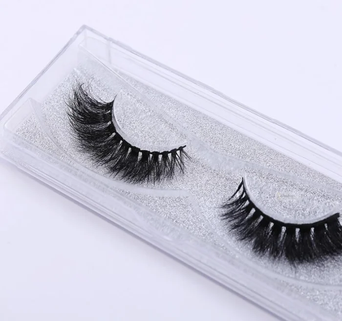 1pair Long thick Mink Eyelashes Black False Eyelashes nature Cross Fake Eye Lashes Extension accessory Makeup tools