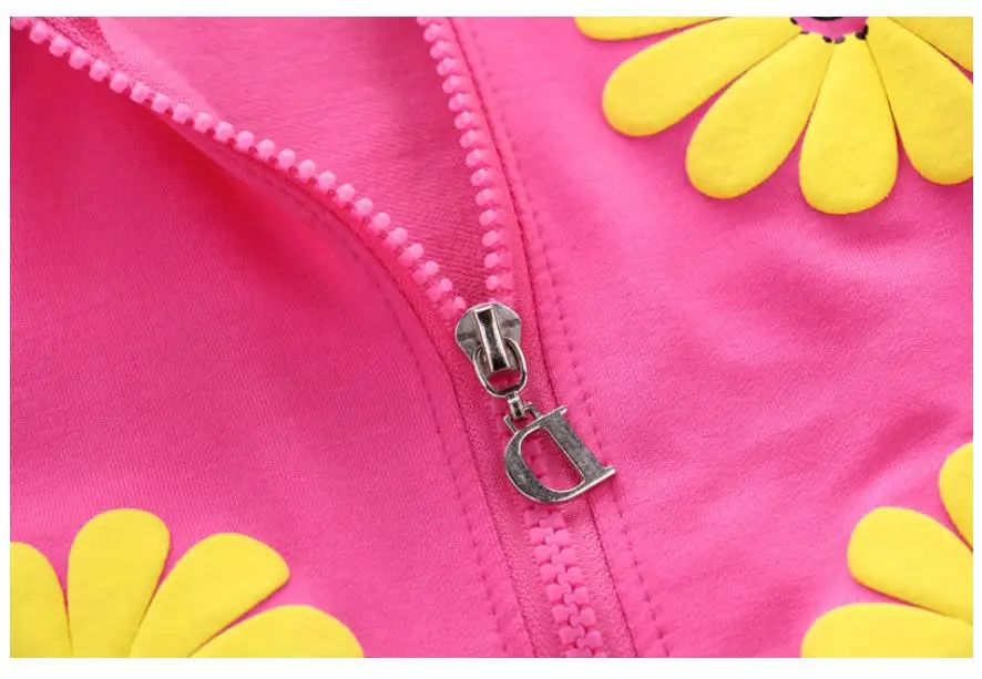 2023 echt Roupas Infantis kinder Kleidungsstück Frühling Und Herbst Neue Mädchen Reine Baumwolle Druck Drei-stück Kind Anzug 0-4y – Detail 16