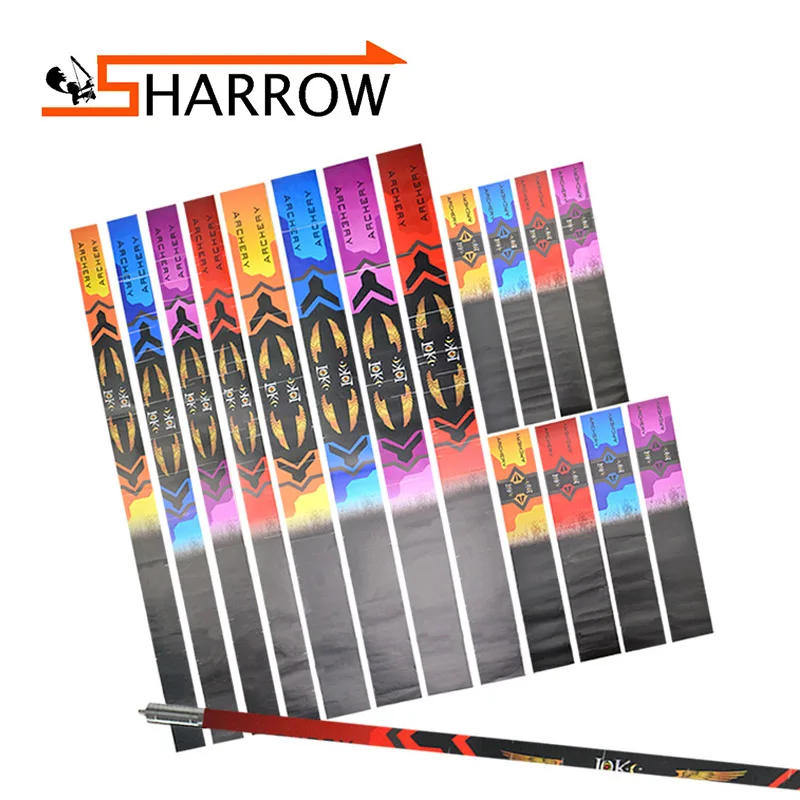 1 Pcs Archery Balance Bar Sticker Personalized Pattern Multiple Specifications DIY For Shooting Hunting Accessories