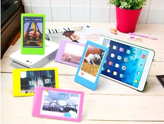 5 Colors Top Quality Photo Frame Home Decor Platic Wedding Couple Recommendation Pictures Frames Gift Ornament  approx 3.9 in