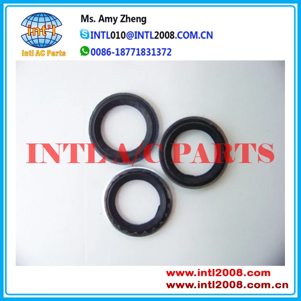 Auto 1.3mm*23.6mm*15.5mm air-conditioner compressor washer gasket/shaft seal/sellos silver