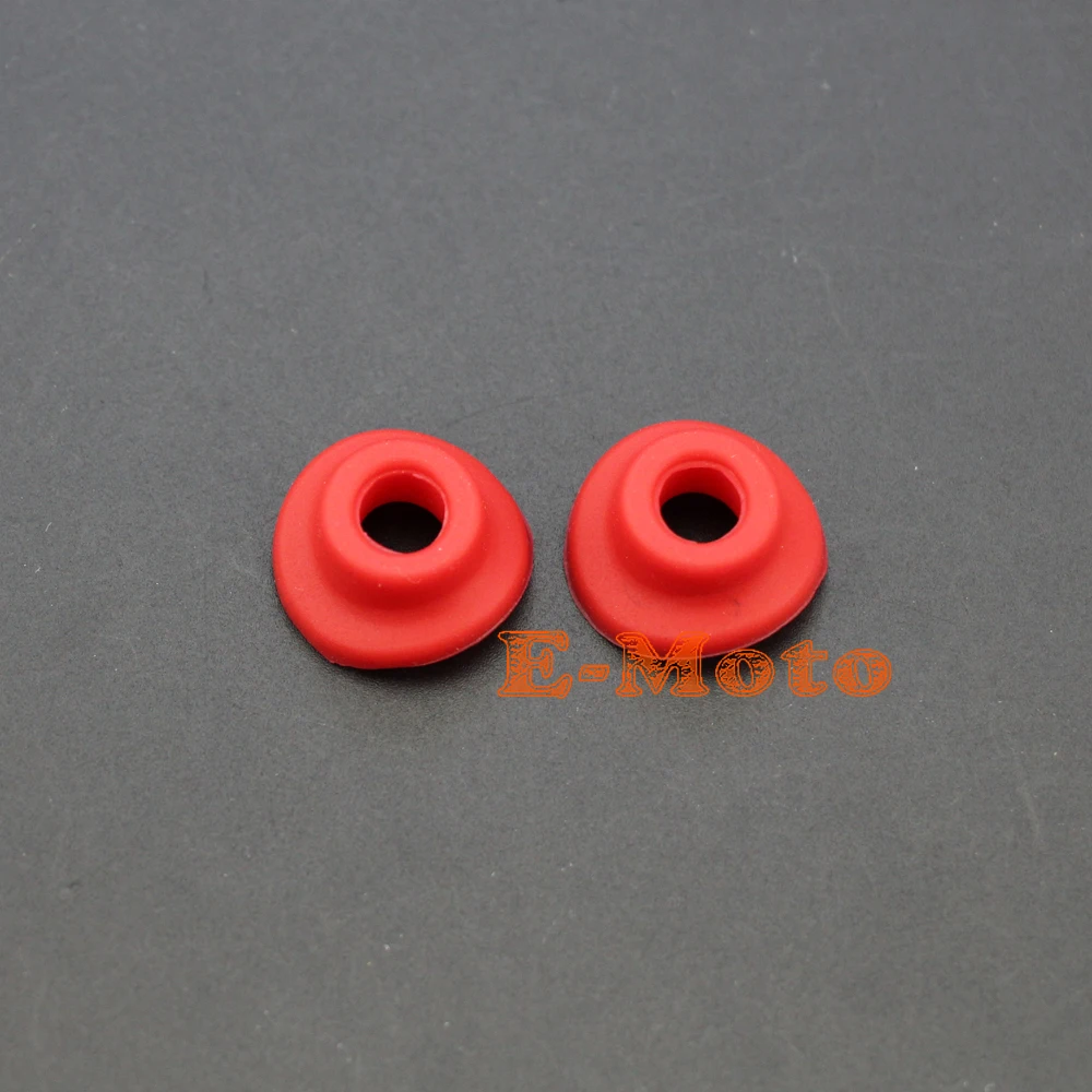 50 pairs SILICONE VALVE MOUTH WASHERS GASKET CR50 80 CR125/250R CRF250/450R 250X 450X YZF KLX RMZ MOTOCROSS ENDURO SUPERMOTO