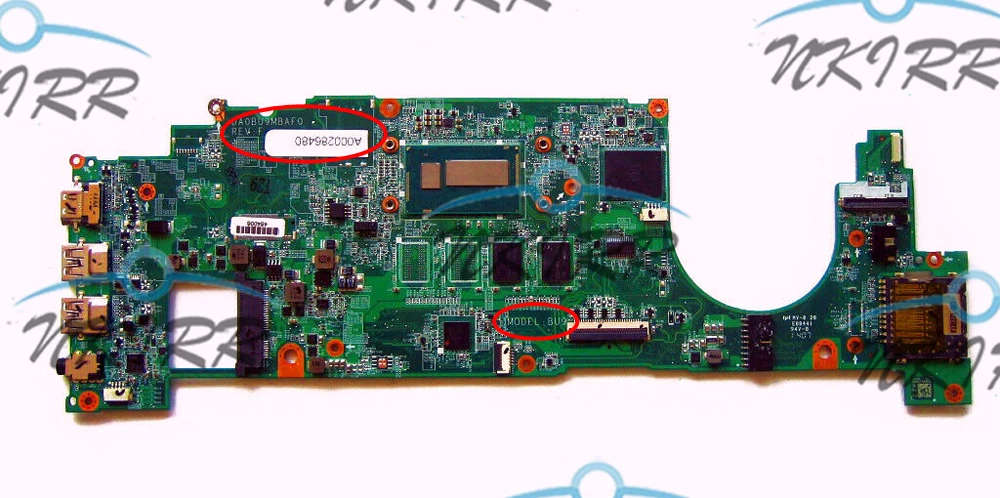 

DA0BU9MBAF0 BU9 A000286720 A000286480 SR16Y 2955U 1.4GHz for Toshiba Chromebook CB30 CB35 cb30-102 CB30-A3120 CB35-A MotherBoard