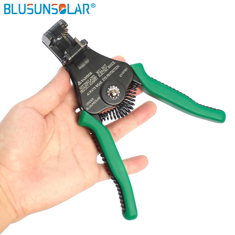 1pcs/lot Multi-function Solar Cable Stripper PV Wire Stripper for stripping 2.5/4/6mm2 cables Stripping Tools