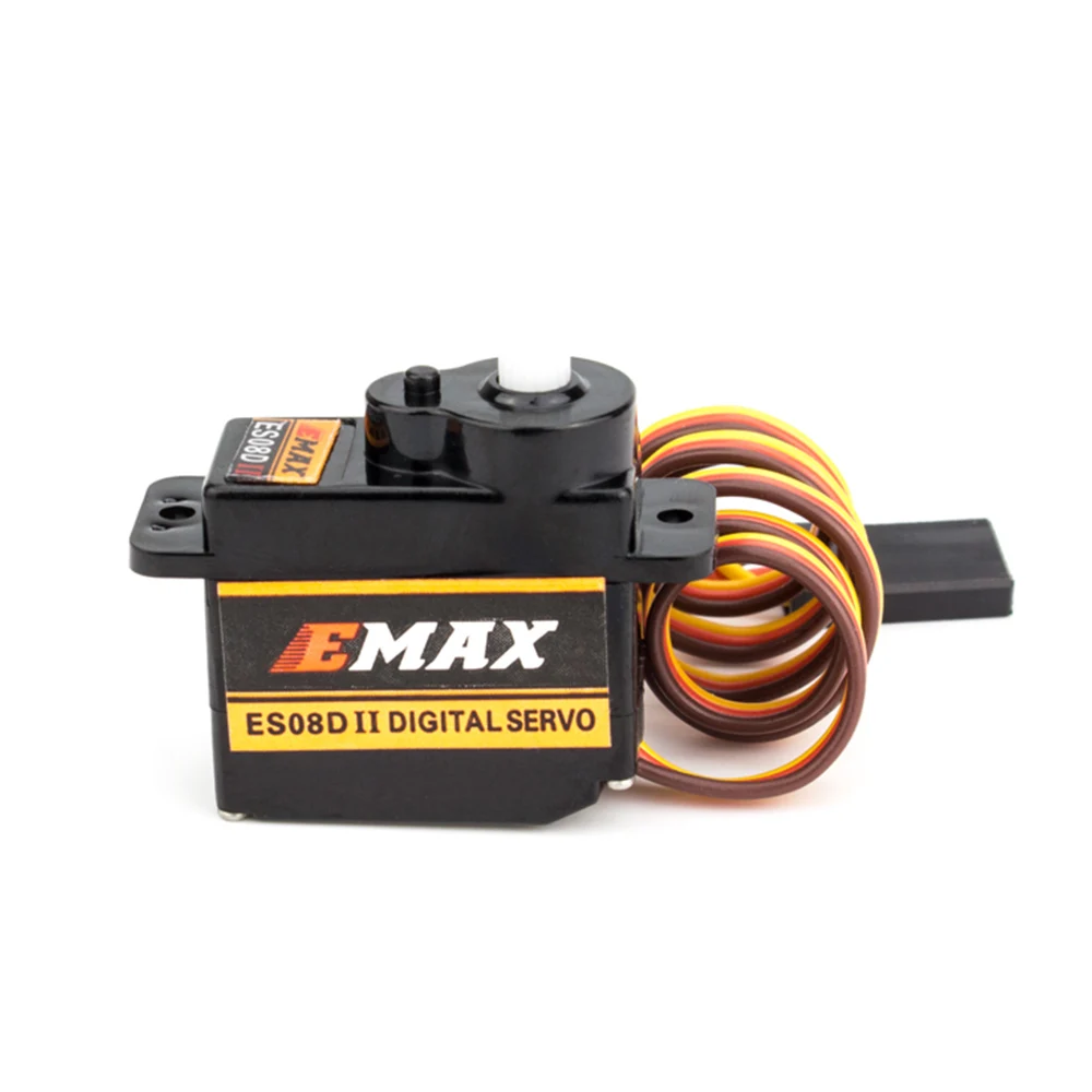 Gift Official EMAX ES08D II Micro RC Servo Plastic Gear 1.8kg/Sec For RC Models