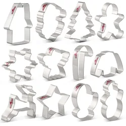 KENIAO Christmas Cookie Cutter Set - 12 Pieces