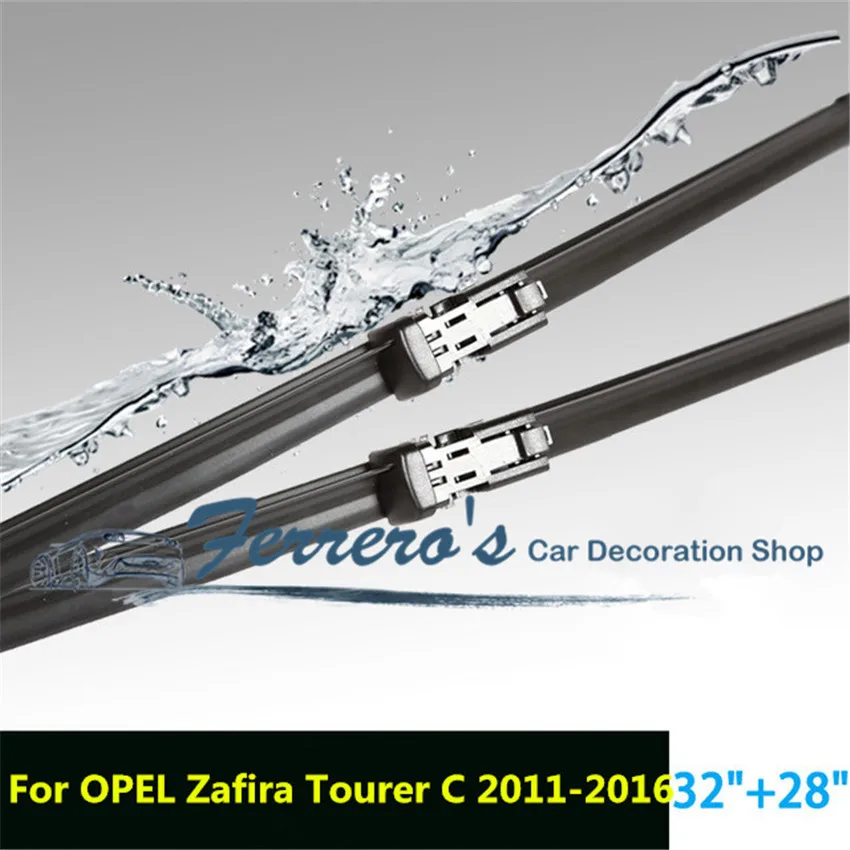 2pcs/Lot SG-002 Wiper Blades For Opel Zafira Tourer C (From 2011 Onwards) 32