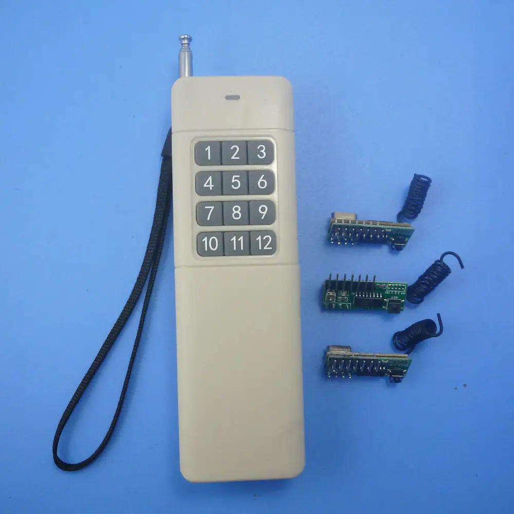 12 Channels Wireless Transceiver Codec RF Remote Control Module SC2262 SC2272 For Home Automation