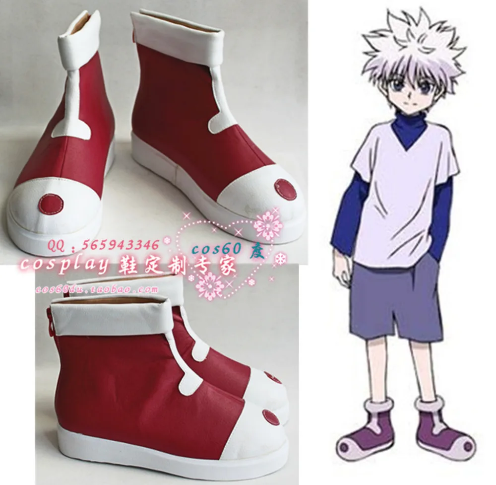 hunter x hunter KILLUA ZAOLDYCK Cosplay Shoes Boots