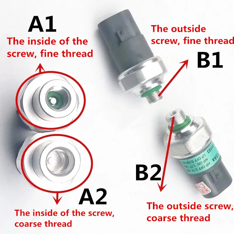 

Car air conditioning pressure switch for Geely CK1 CK2 CK3