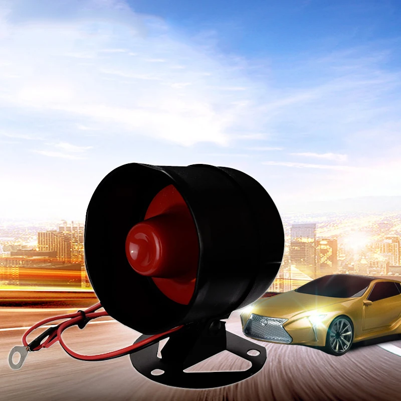 Mini DC12V Alarm Siren Horn Security Alarm Siren Speaker Anti-theft Alarm Speaker For Burglar Alarm System