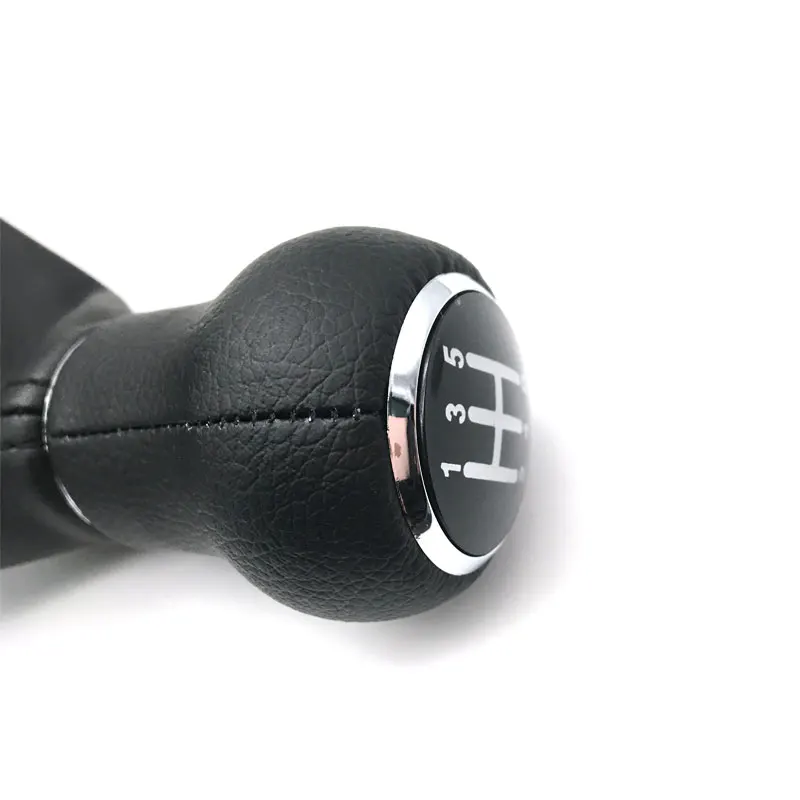 Car Gear Shift Knob 5 Speed 6 Gear With Gaitor For AUDI A6 C5 1997 1998 1999 2000 2001 2002 2003 2004 Car Styling