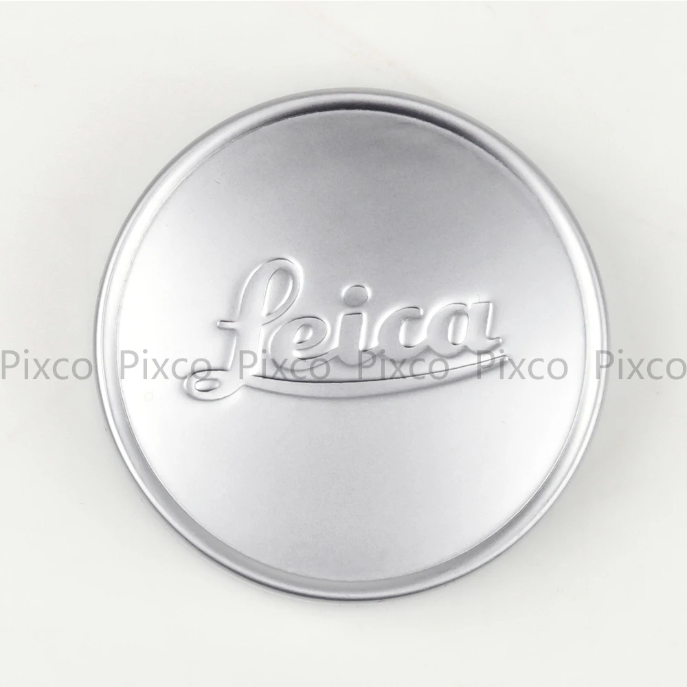 Front Cap Suit For Leica E39 39mm Mount Lens Protect Silver metal Inner Size 42mm