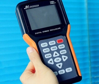 JDS2022A Double-channel Handheld Digital Oscilloscope 20MHz Bandwidth 200MSa/s Sample Rate Automotive Oscilloscope