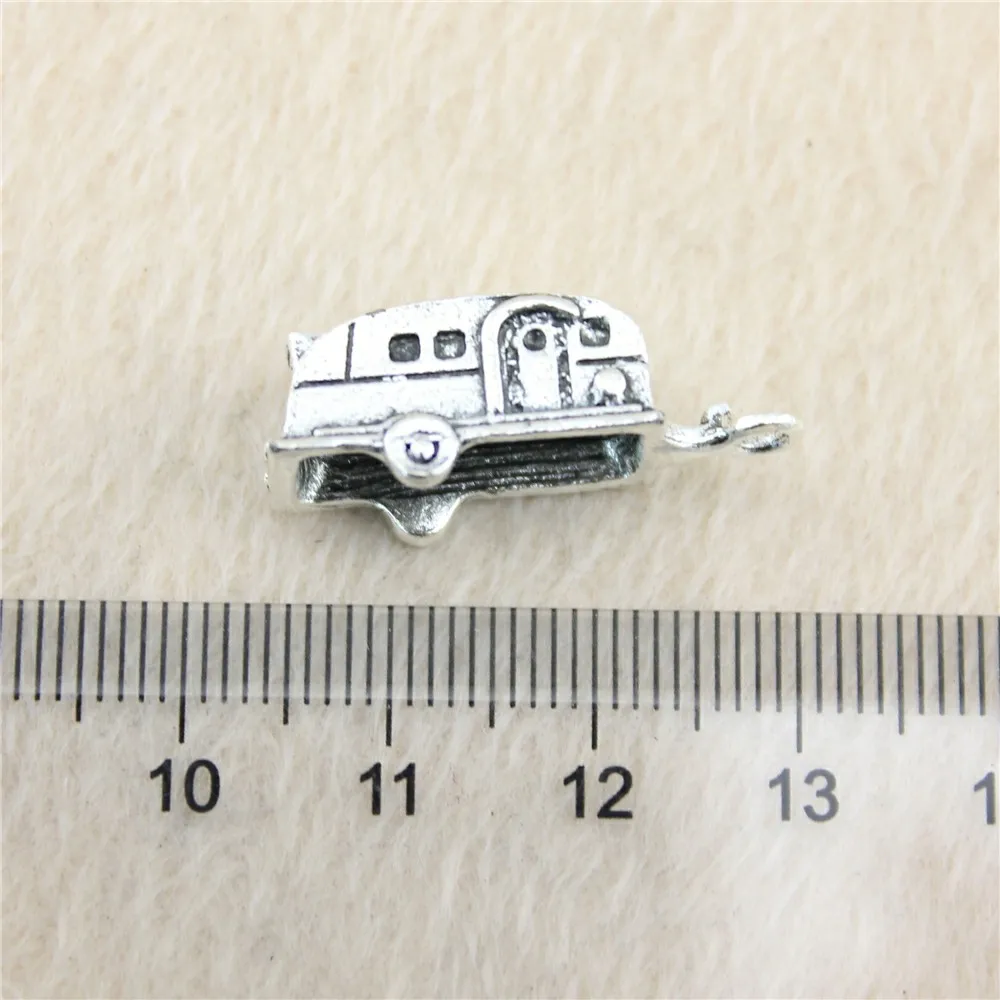 23pcs/lot 27*8mm ancient silver Rv charm Pendants DIY jewelry for bracelet necklace earring