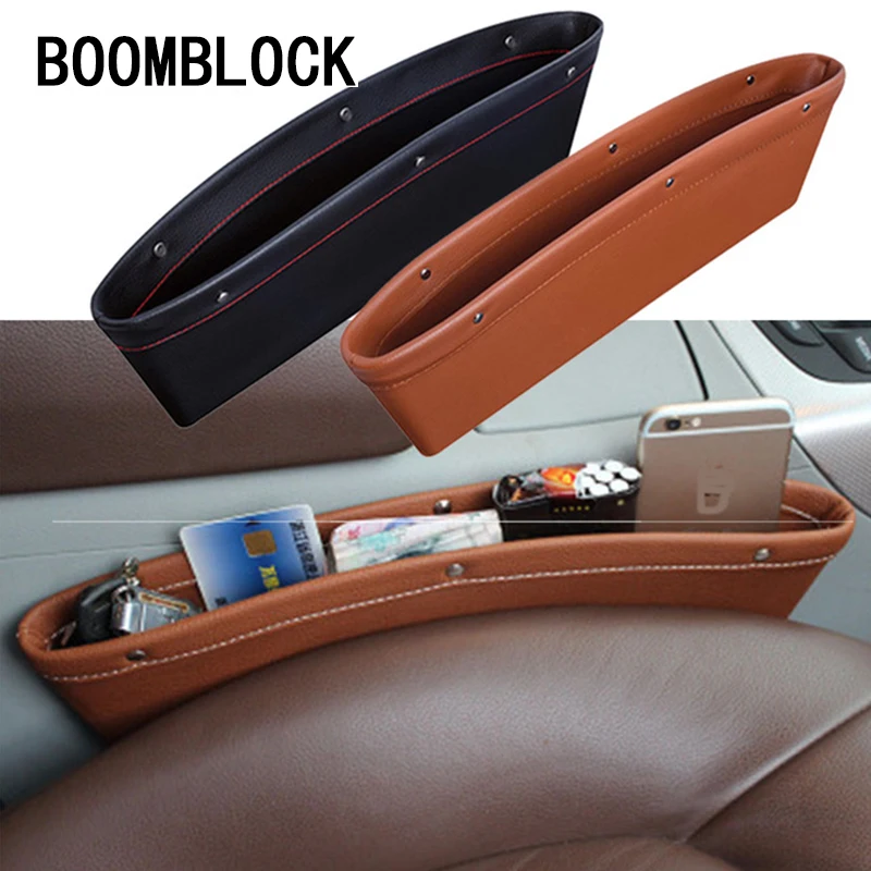 Leak-Proof Car Seat Crevice Pocket For Peugeot 307 206 407 406 Citroen C4 C5 C3 Honda Civic Accord CRV Fit Lada Vesta 2018 2019