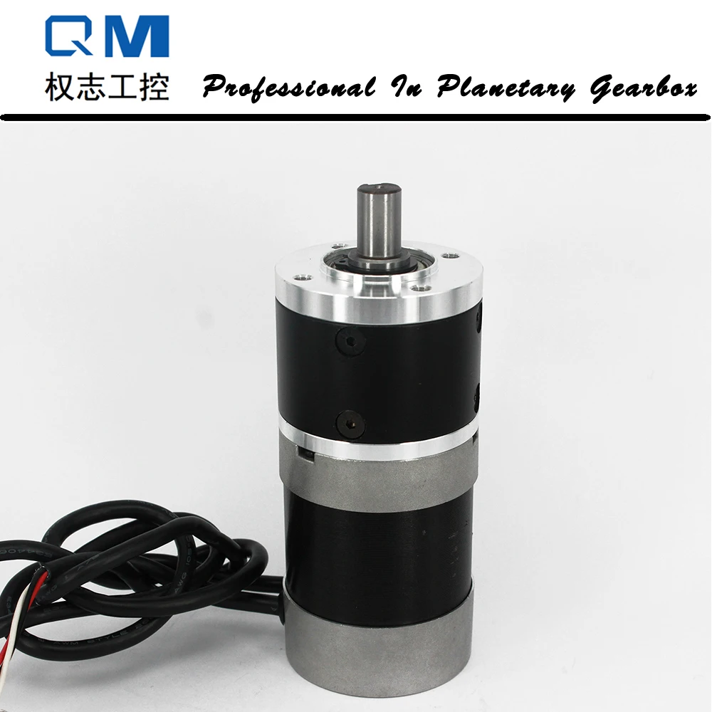 

Gear BLDC Motor Planetary Gearbox Metal Ratio 10:1 Diam57 24V 100W Brushless DC Motor