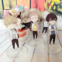 New Old Xian 19 Days Mini Figurines Acrylic Stands Mo Guanshan, He Tian Manga Characters Model Plate Holder Cosplay Gift